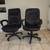 Two office chairs/ black 2 thumbnail