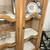 Antique Vintage Mahogany Kitchen Dishware Cabinet 16 thumbnail