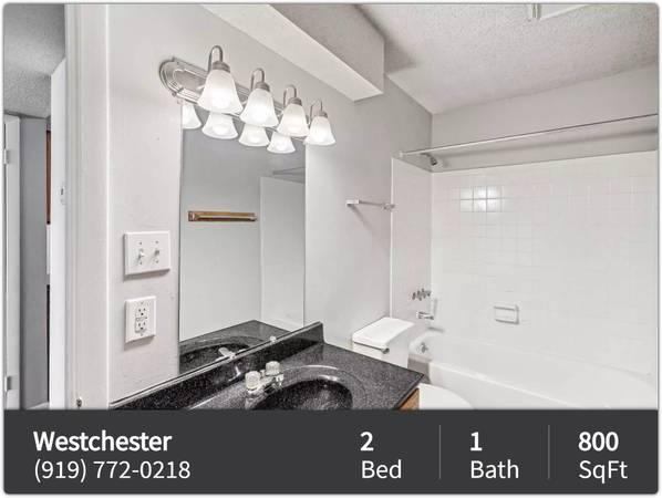 $1,255 / 2br - 800ft2 - Comunidad amigable con mascotas en Garner. 2 habitaciones / 1 baño. ¡Llame para una visita! (Garner)63685979883905121