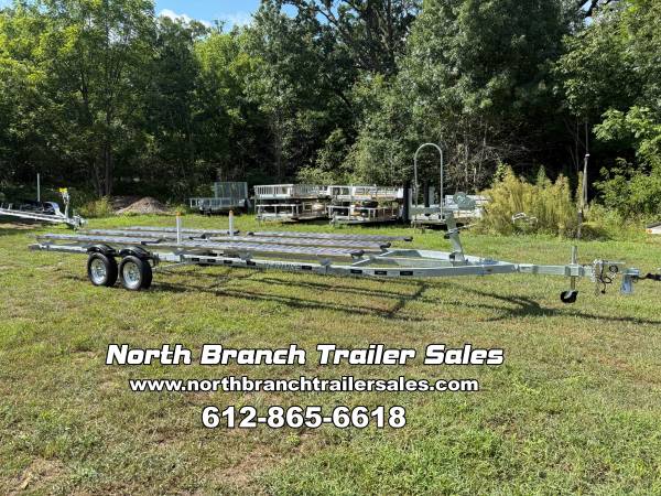 2027 Venture Galvanized Tri Toon Trailer 1