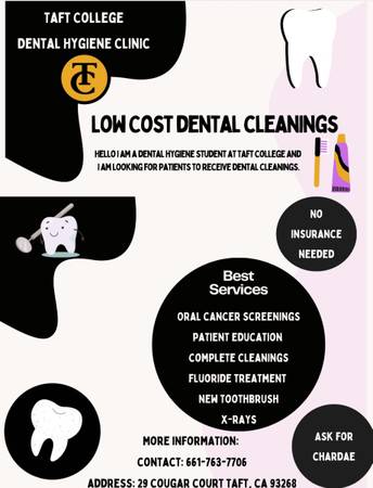 Taft College dental hygiene 1