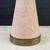 Mid-Century Modern Hourglass Ceramic & Brass Table Lamp, c.1960’s 8 thumbnail