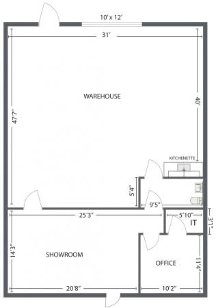 $18 / 2066ft2 - Showroom/Flex/Industrial (Centennial)64150948330754123