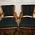 1 Pair Beautiful Upholstered Bar/Counter Stools 6 thumbnail