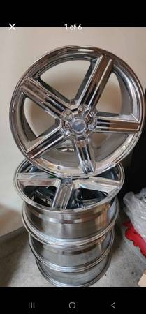 Iroc chrome wheels 22in 1