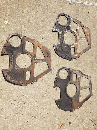 Ford 429 / 460 bellhousing block plate 1