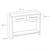 40" Console Table - White 7 thumbnail