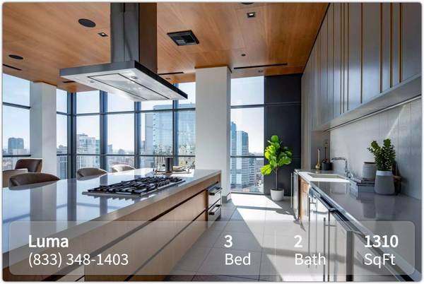 $5,464 / 3br - 1310ft2 - Spectacular city living can be yours! Amazing high-rise 3 BR 2 BA! (San Diego - Little Italy)63878361876737121