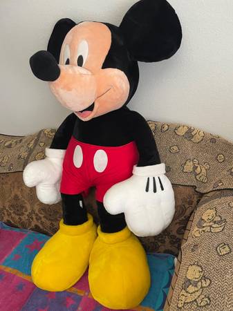 Disney Mickey Mouse Jumbo Stuffed Animal Plush Toy 40” 1