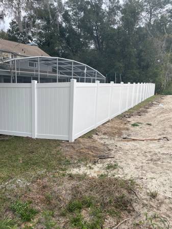 Fence installation 1