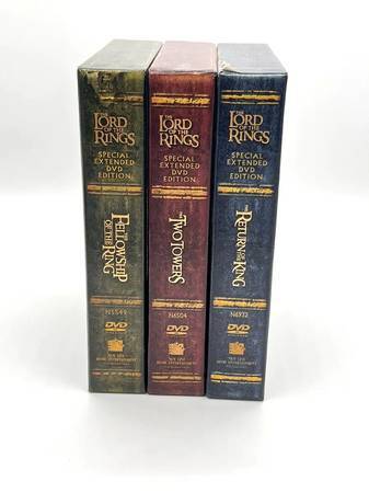 The Lord of the Rings Platinum Series Special Extended Edition 12 dvd 1