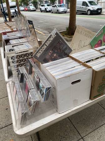 CD and Vinyl Record Sale 1