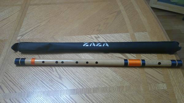 ZAZA PERCUSSION BAMBOO BANSURI FLUTE (INDIAN FLUTE) 1