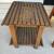 Vintage 2 Chairs Joined by Table (Adirondack Cedar?) 71"W Plus ALL... 7 thumbnail