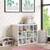 ClosetMaid Stackable Storage 15-Shoe Cube Organizer - White 2 thumbnail