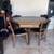 Vintage Octagon Game Table w/ Bumper Pool + 4 Chairs 2 thumbnail