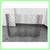 Wavy Sculpture Metal Grid Fireplace Screen 2 thumbnail