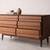 -MCL- Gibbard Walnut 6-Drawer Double Dresser with Bowed Sculpted Pulls 3 thumbnail