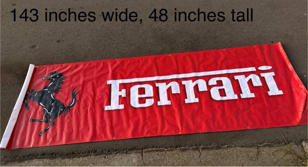 HUGE Ferrari Banners 1