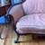 Vintage French Silk Settee 2 thumbnail