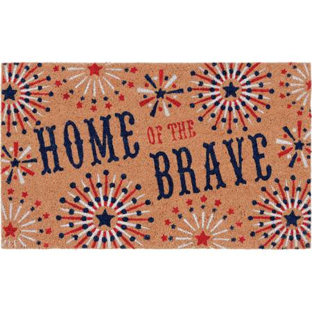 New Coir Mat - Home Of The Brave 1