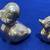 Vintage Solid brass Mom Duck & Duckling figurine 8 thumbnail