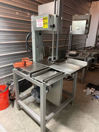 Hobart Fish Meat Bone Saw Machine 3 HP Model 6614 Medium Table Saw 1