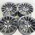 17 inch wheels fits Mercedes C230 C350 5x112 +35 offset brand new Set 2 thumbnail