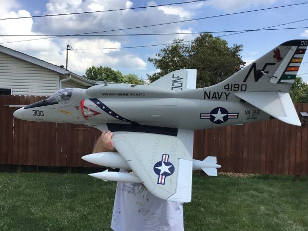 Raido Controlled Freewing 80mm A-4 E/F Skyhawk PNP 1