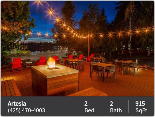 $2,372 / 2br - 915ft2 - Enjoy our views of lush landscaping and beautiful courtyards (Everett - Arena Sports Mill Creek)64031137165186122