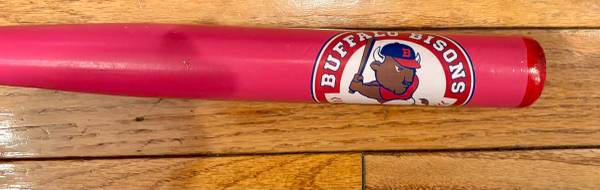 MINI BUFFALO BISONS SOUVENIR BAT 1