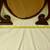 VINTAGE Oval Solid Oak Frame Mirror ~ Carved With S-Scroll Shaped Ends 4 thumbnail