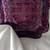ANTIQUE AMETHYST  DAISY & BUTTON ASHTRAY 2 thumbnail