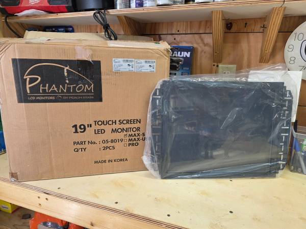 Phantom 19" LED Touchscreen Monitors 1