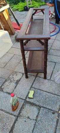 Bamboo Style Sofa Table 1