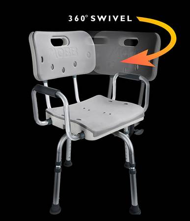 Mobb Swivel Shower Chair 3.0 1