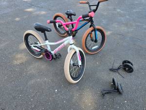 16 inch Specialized Hotrock with TRAINING Wheels