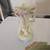 Vintage Porcelain Thames Planter & Green w/Applied Flowers Vases 4 thumbnail