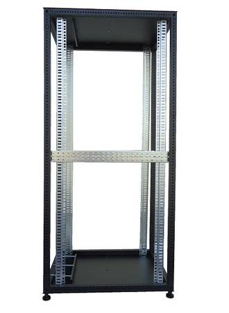 19" 25U 26" D EIA 310 4 Post Open Frame Server Rack - $139 (Chino Hills)63471407763713121