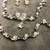 CRYSTAL & SILVER CHOKER/BRACELET/EARRING SET 1 thumbnail