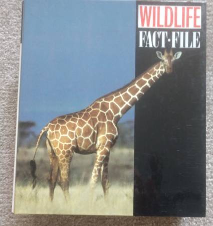 Wildlife Fact File Binder Books 1