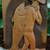 Vintage "EZELIMAR R. LIMA" Wood Carving. "MAN WITH FISH" 1 thumbnail