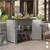 SUNCAST BACKYARD OASIS STORAGE SHED 50" WIDE x 24" DEEP x 38" TALL 8 thumbnail