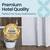Firm Price! Brand New in a Package Waffle Weave Shower Curtain 4 thumbnail