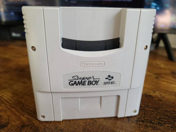 Super Game Boy Adapter Nintendo SNES PAL Region SNSP-027 Clean Tested 1