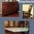 PRICE CHANGED! Arts & Crafts dining table, chairs & buffet 1 thumbnail