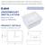 Enbol 24 Undermount Kitchen Sink - 24x18 inch Undermount White Porcela 4 thumbnail