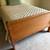 Solid pine wood full bed, mattress box springs included! 4 thumbnail