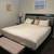 King size bed-mattress, box springs, headboard, footboard, rails. Har 1 thumbnail