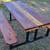 6ft. WOOD/METAL PICNIC TABLES 5 thumbnail